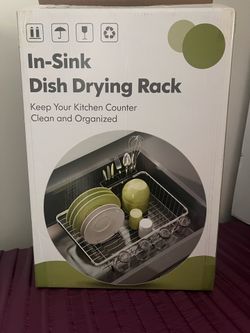 In Sink Dish Drying Rack