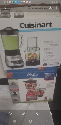 Cuisinart and oster