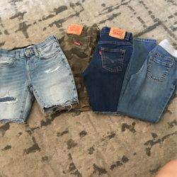 3 Shorts And 1 Pants For Kid Size 6