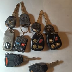 Assorted  FOB  Keys.