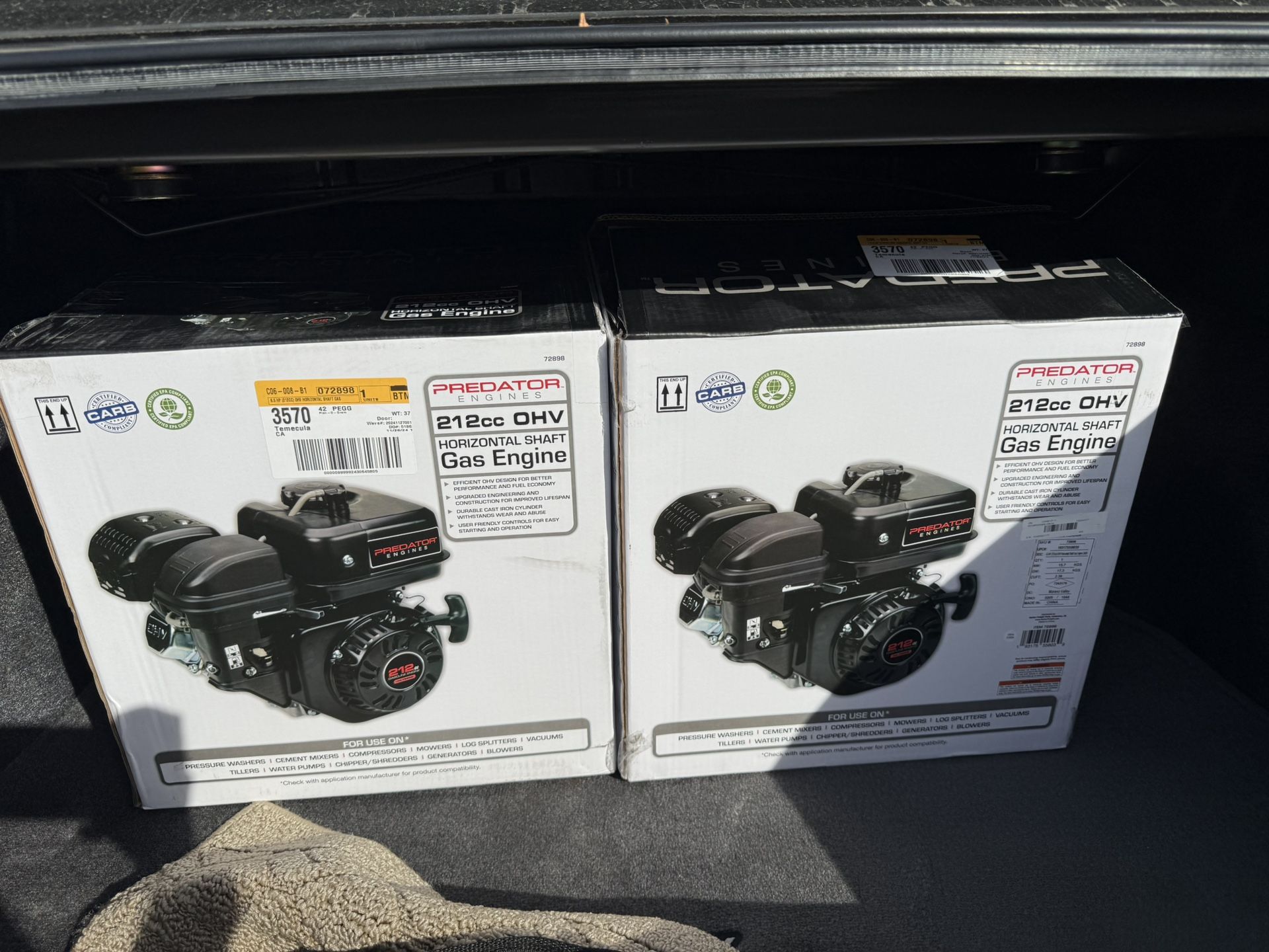 Predator 212cc Engines