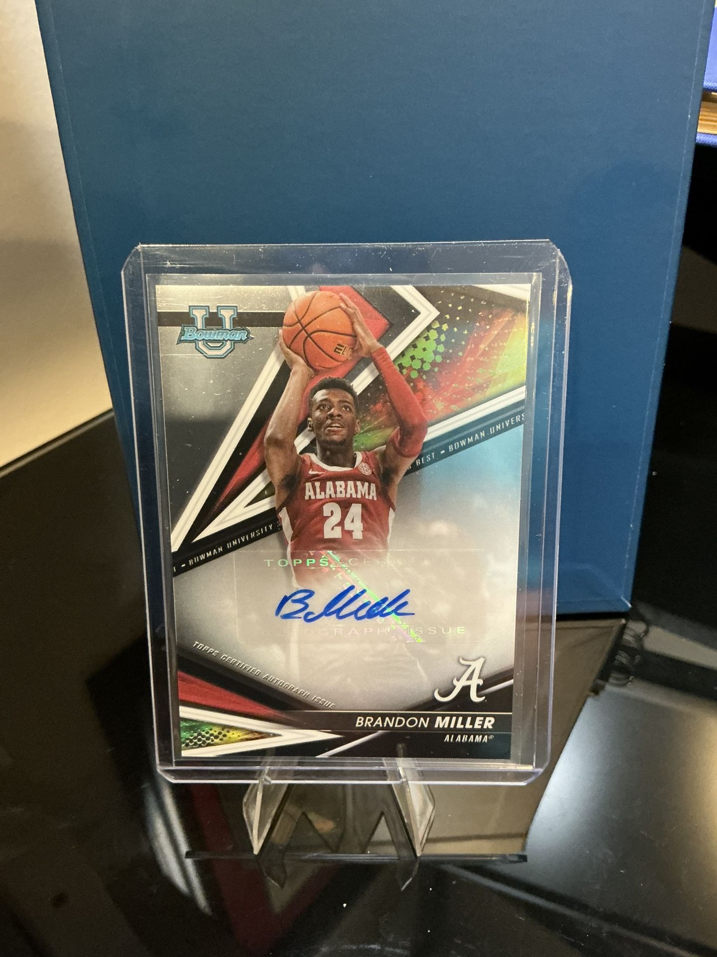 2022-23 Bowman U Best Brandon Miller Auto #BOA-BM Alabama