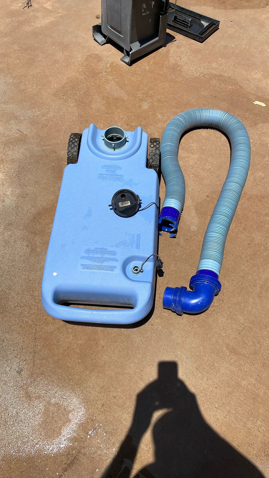 TOTE-N-STOR Portable Waste Water Tank