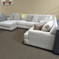 New Sectional Sofa Couch Made In USA America Custom Fabrics  On Sale Now Past One