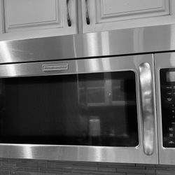 Kitchen Aid Over The Range Microwave Oven