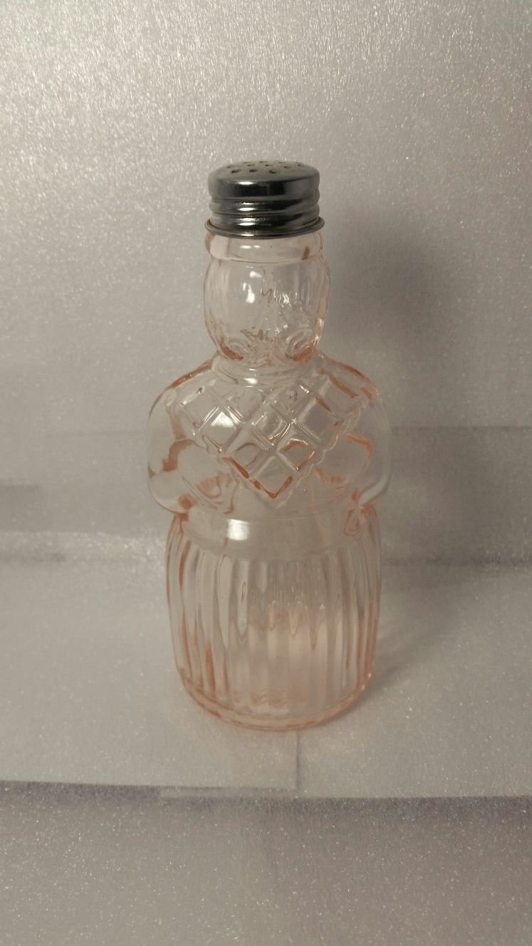 Vintage pink bottle