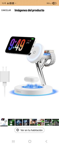 New 3 in 1 charging station for Apple compatible with Magsafe charger support