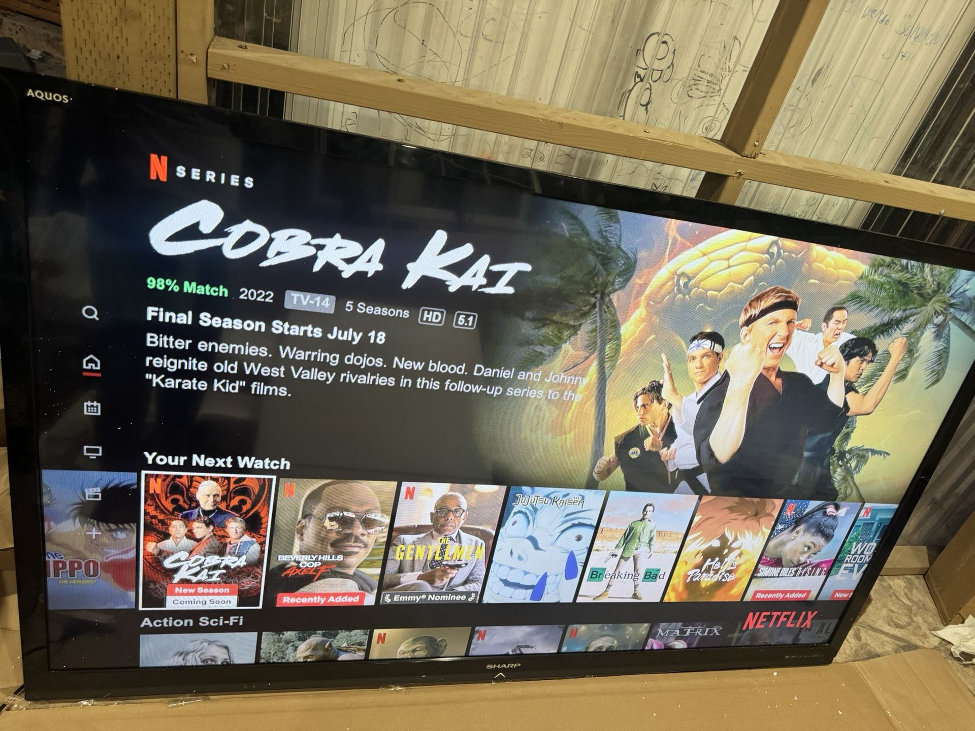 80 In Sharp LED tv