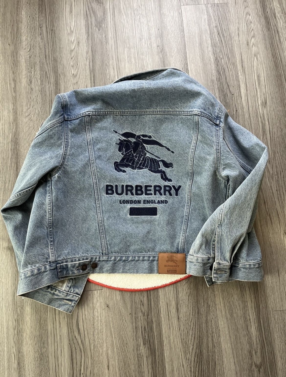 Burberry X Supreme Denim Jacket (new)