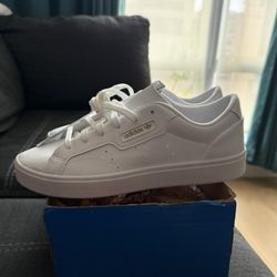 New Adidas All White US 8