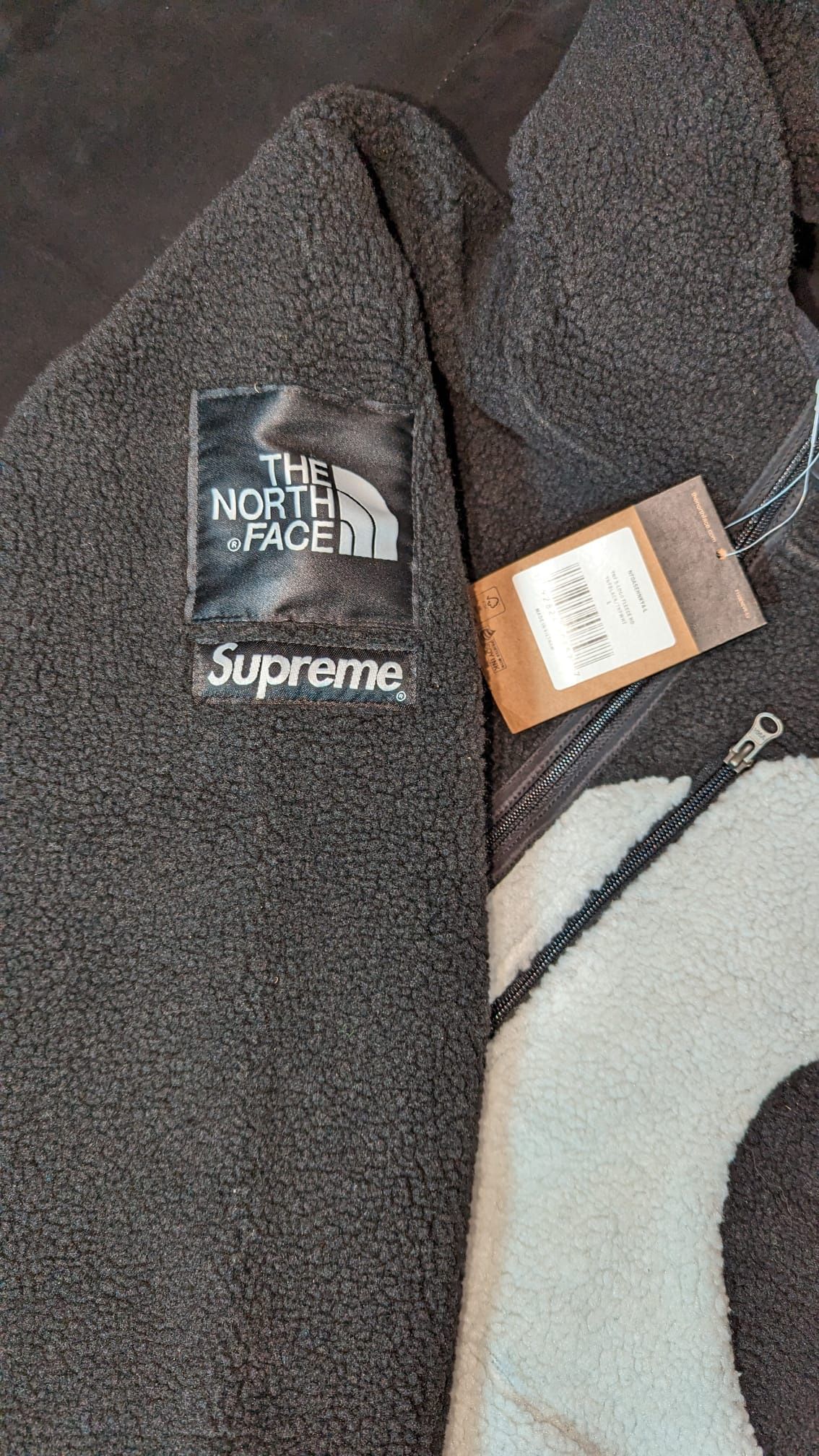 Supreme The North Face S Logo Fleece Jacket Size L for Sale in