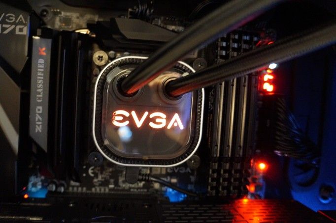EVGA CLC 120mm All-In-One CPU Liquid Cooler, 1x 120mm Fan, Intel.