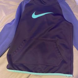 Blue small nike hoodie 