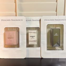 Set Of 3 Burberry My Blush Her Mr.  Perfume Toilette Holiday Gift 