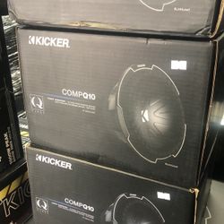 Kicker CompQ 10 On Sale For 229.99