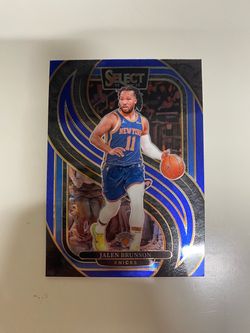 Jalen Brunson 2024-25 Panini Select NBA Card