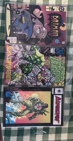 Vintage comic books