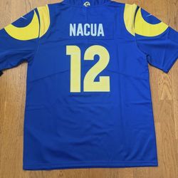 Nacua Stafford Blue Rams Men Jersey