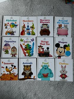Disney Early Learning Books Set of 12