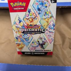 Pokémon Prismatic Scarlet Violet Booster Bundle