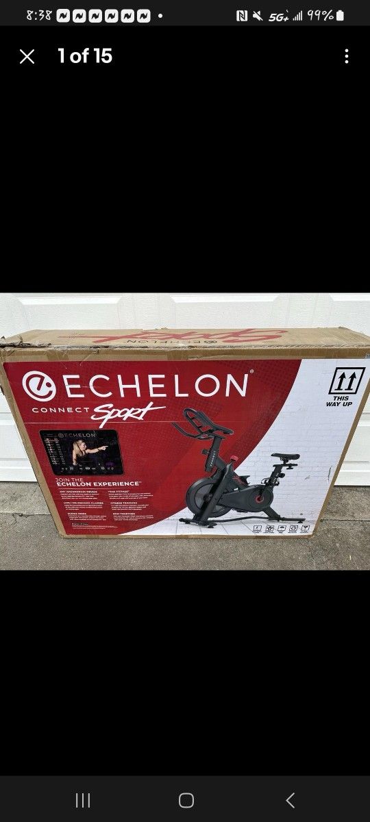 Echelon - Stationary Exercise Bike