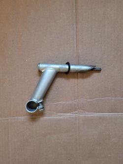 Silver Bike Quill Stem