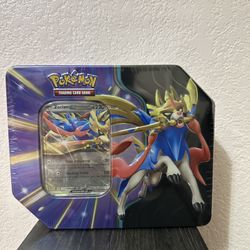 Pokemon Zacian ex Slashing Legends Scarlet & Violet Pokemon TCG Tin