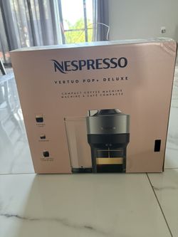 Nespresso Vertuo Pop + Deluxe
