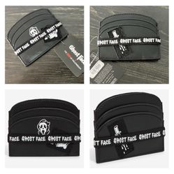 GHOSTFACE Dual-Side Card Holder (NWT)