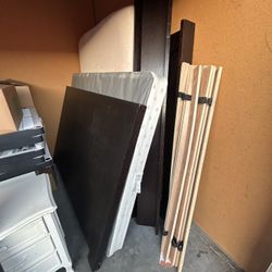 Queen  Size Bed And Bed Frame 