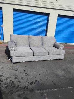 Grey Ashley sofa couch - delivery available