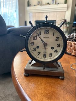 Vintage Waterbury Desk Clock ( Hesperia Ca )