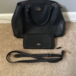 Pre owned Coach Handbag & Wallet