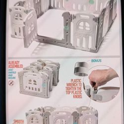 Baby/ Tot playpen 14 panels