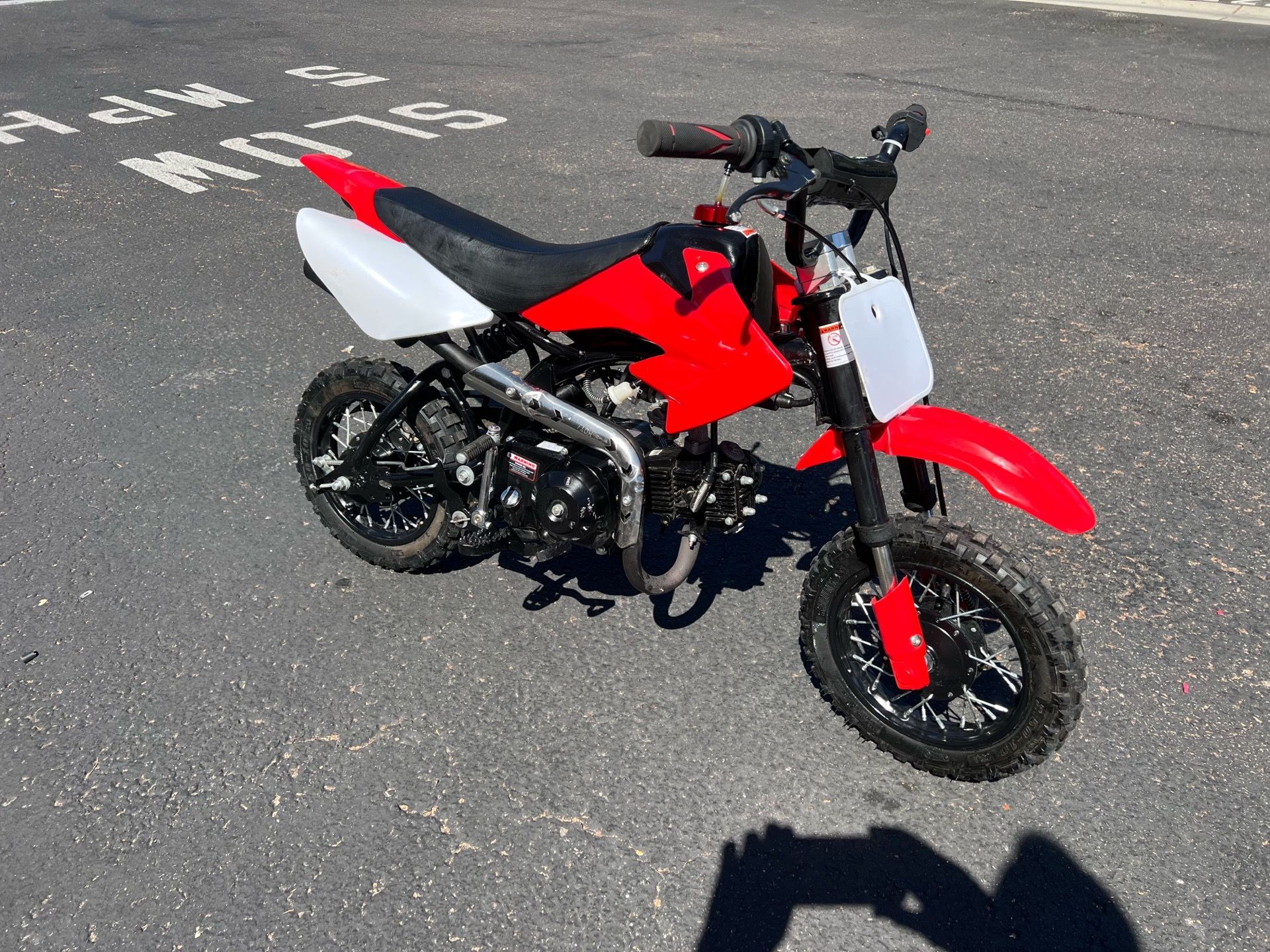 Coolster 70cc semi auto dirtbike