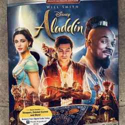 Disney: Aladdin Multi-screen Edition Blu Ray + DVD + Digital Code