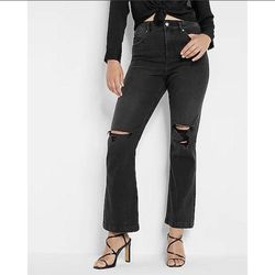 NWOT Express 90s boot high-rise jeans