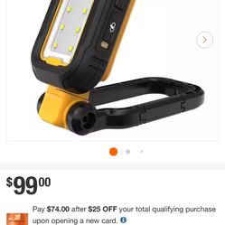 DeWalt 1000 Lumes Rechargeable Light 