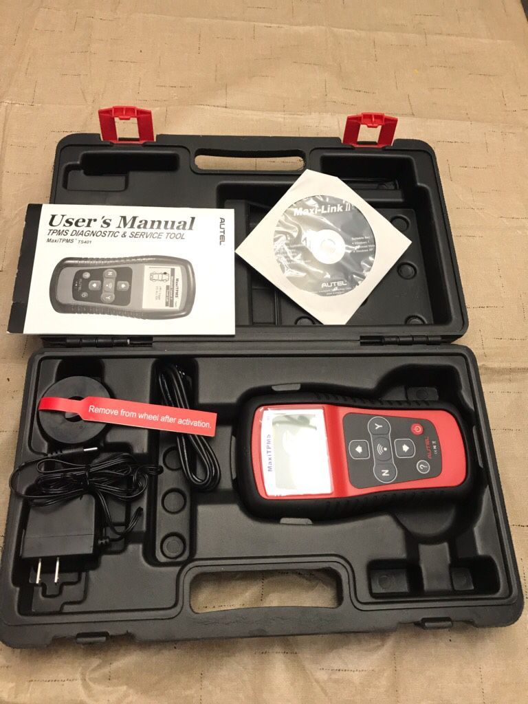 BRAND NEW Diagnostic And Service Tool Autel TPMS MaxiTPMS TS401 In Case NEVER BEEN USED