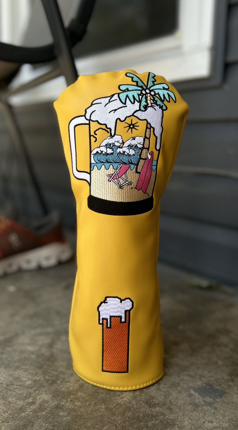 Beer Island Driver Headcover 