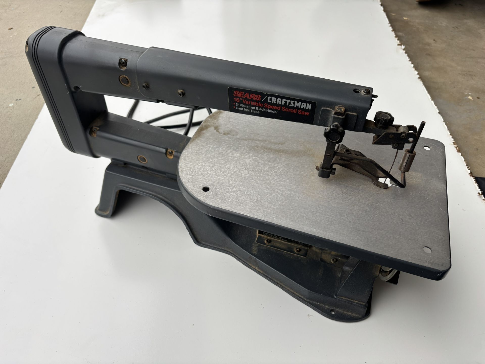 SEARS CRAFTSMAN Scroll Saw