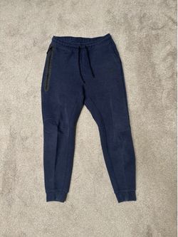 Nike tech fleece pants blue size large