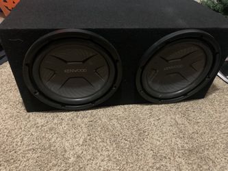 Kenwood 12” Subwoofers
