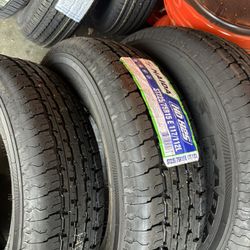 4 Trailer Tires 225x75-15 $300 