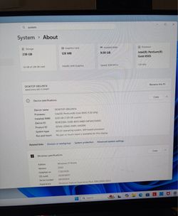 Desktop computer all in one