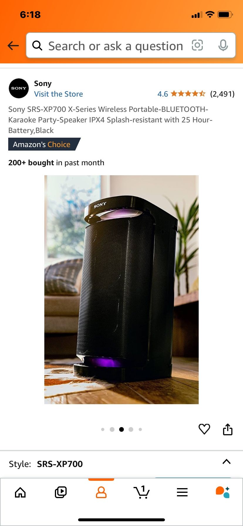 Sony SRS XP700