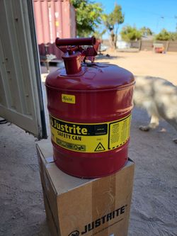 Justrite  gas tank