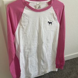 Victoria’s Secret PINK Long Sleeve Shirt S (NWT)