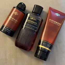 Bath and Body Works Bourbon For Men Set