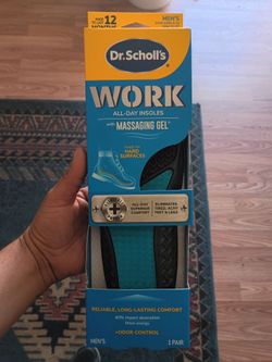 Dr.Scholls Mens Gel Work Insoles